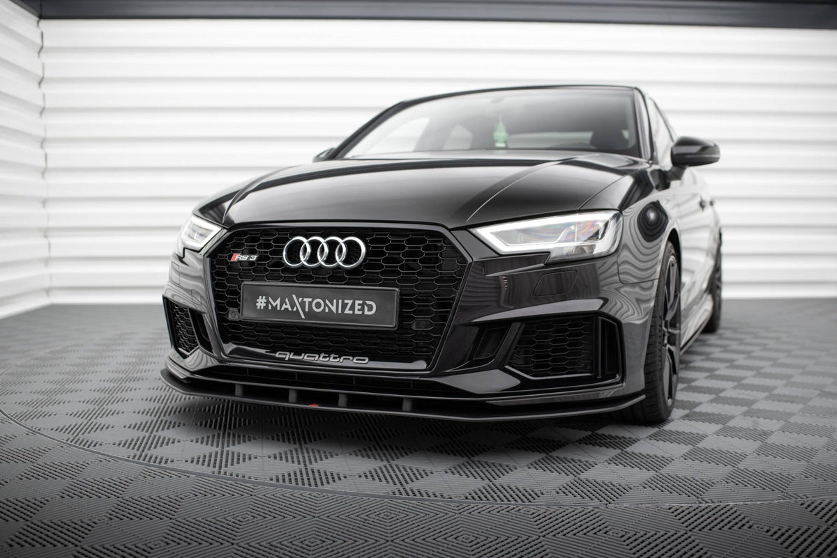 Splitter delantero Street Pro para Audi RS3 Sedan 8V Facelift