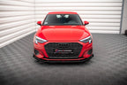 Splitter delantero Street Pro + flaps para Audi A3 8Y