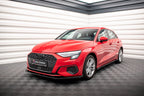 Splitter delantero Street Pro + flaps para Audi A3 8Y