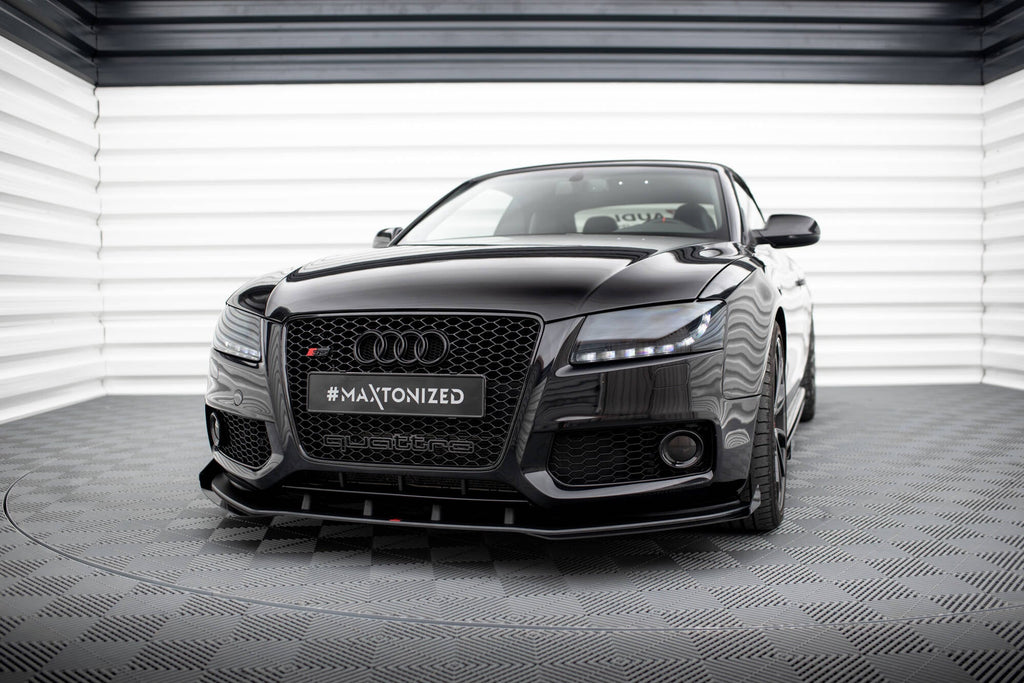 Splitter delantero Street Pro + flaps para Audi S5 / A5 S-Line 8T