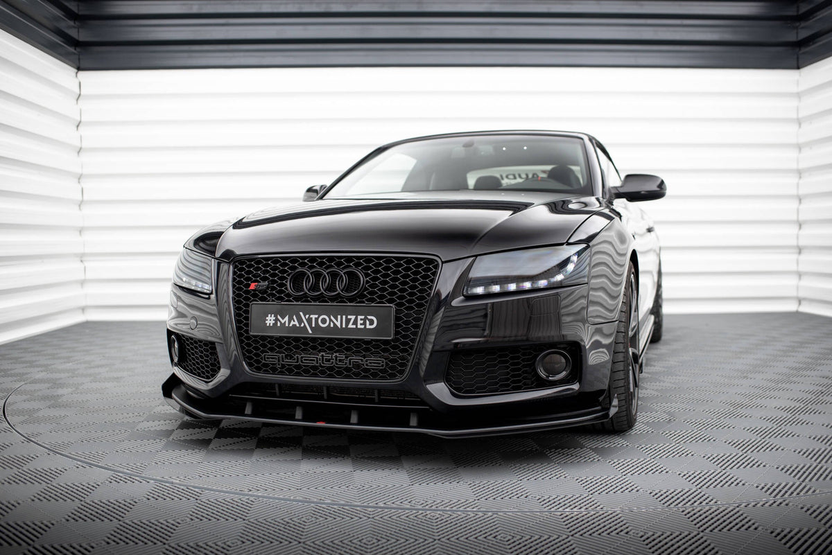 Splitter delantero Street Pro + flaps para Audi S5 / A5 S-Line 8T
