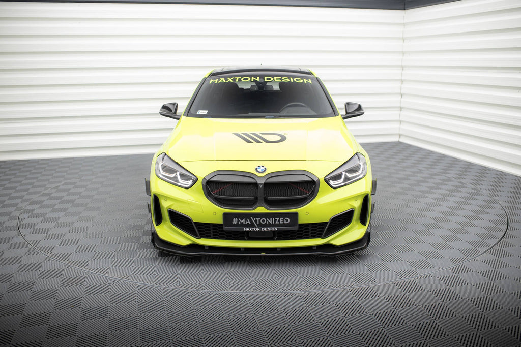 Splitter delantero Street Pro + flaps para BMW 1 M-Pack / M135i / 128ti F40