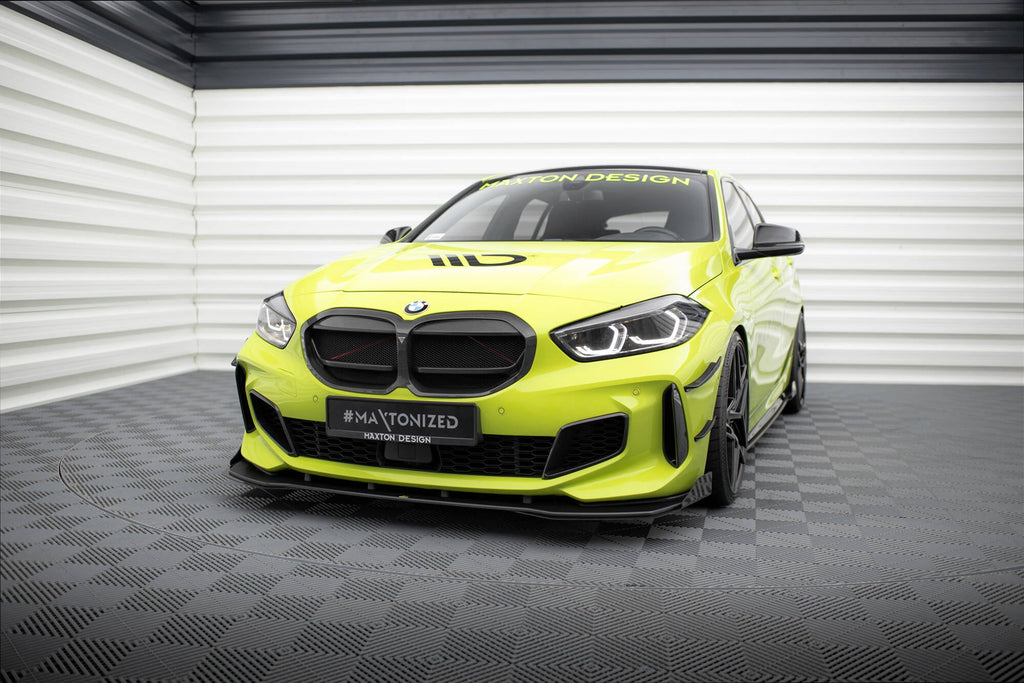 Splitter delantero Street Pro + flaps para BMW 1 M-Pack / M135i / 128ti F40