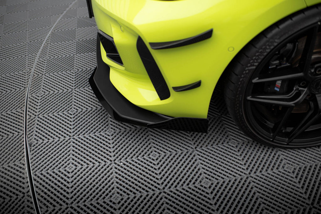 Splitter delantero Street Pro + flaps para BMW 1 M-Pack / M135i / 128ti F40