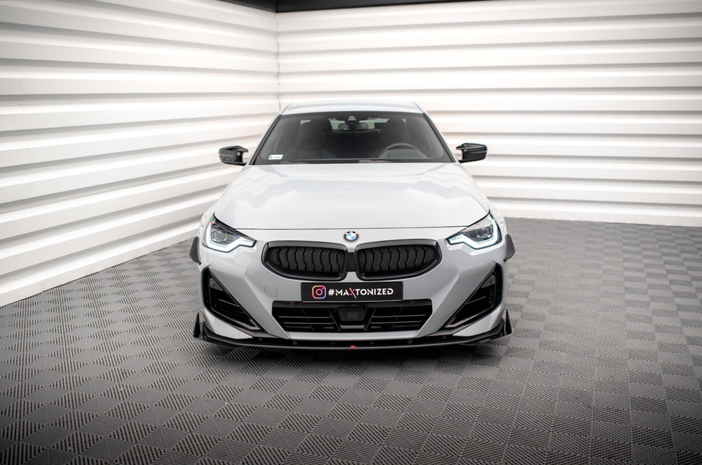 Splitter delantero Street Pro + flaps para BMW 2 Coupe M-Pack / M240i G42
