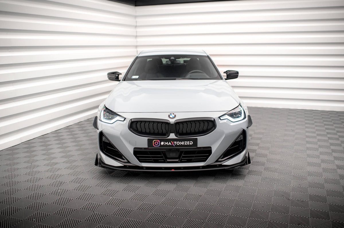 Splitter delantero Street Pro + flaps para BMW 2 Coupe M-Pack / M240i G42