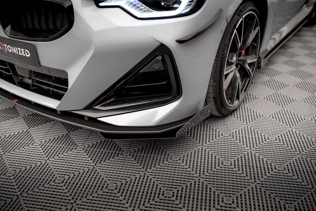 Splitter delantero Street Pro + flaps para BMW 2 Coupe M-Pack / M240i G42