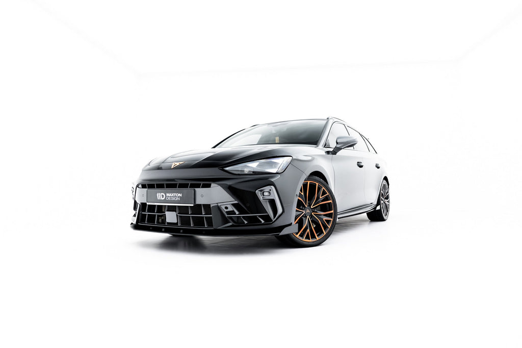 Splitter delantero Street Pro + flaps para Cupra Leon ST Mk1 Facelift