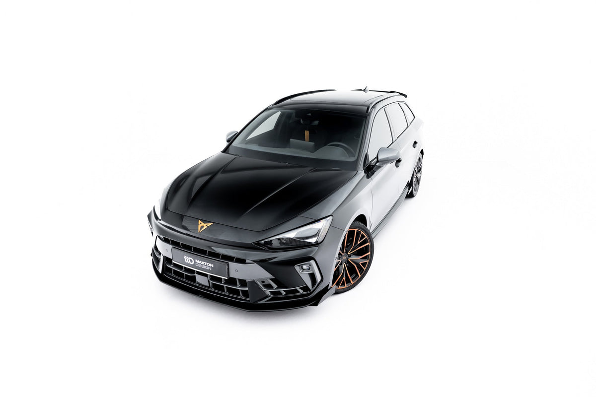 Splitter delantero Street Pro + flaps para Cupra Leon ST Mk1 Facelift