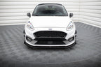 Splitter delantero Street Pro + flaps para Ford Fiesta Mk8 ST / ST-Line