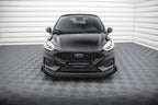 Splitter delantero Street Pro + flaps para Ford Fiesta ST Mk8 Facelift