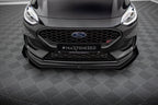 Splitter delantero Street Pro + flaps para Ford Fiesta ST Mk8 Facelift