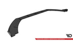 Splitter delantero Street Pro + flaps para Ford Fiesta ST Mk8 Facelift