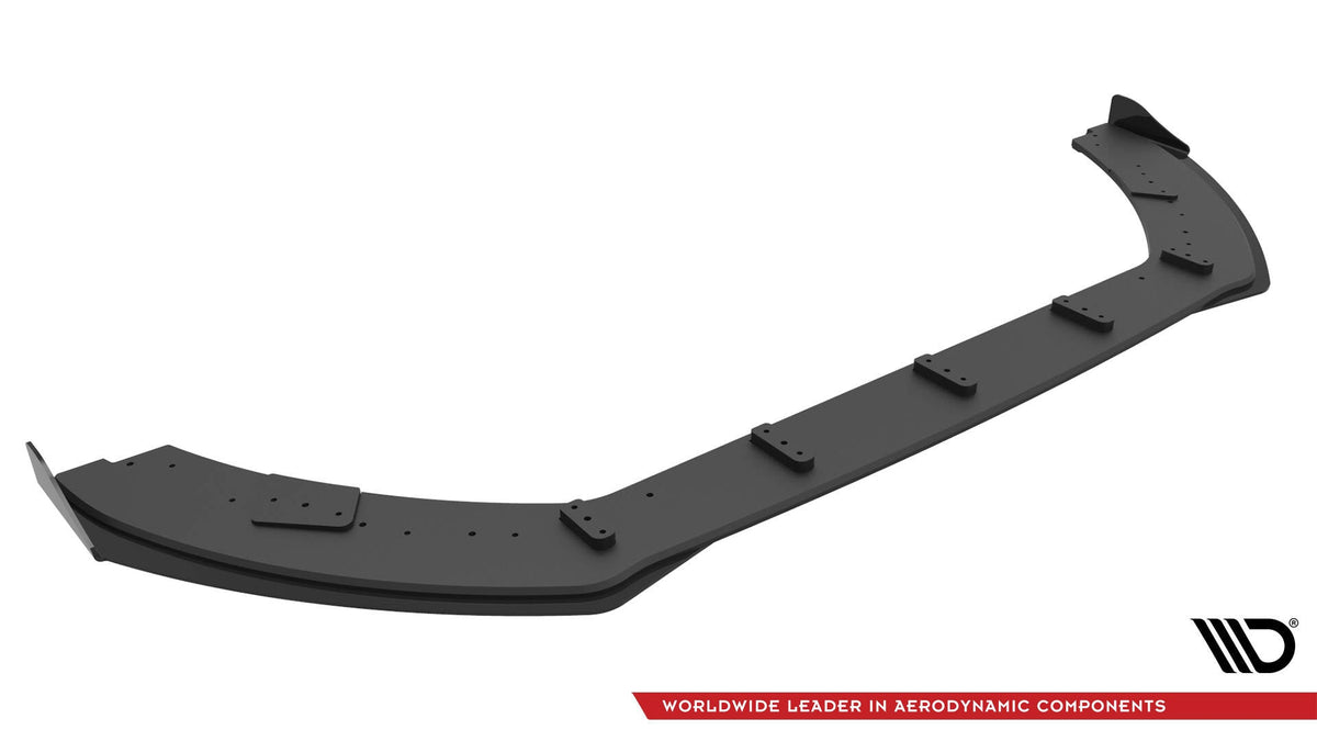 Splitter delantero Street Pro + flaps para Ford Fiesta ST Mk8 Facelift