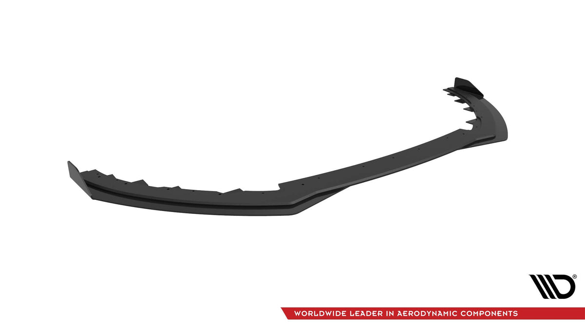 Splitter delantero Street Pro + flaps para Ford Focus ST Mk3 Facelift