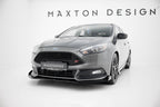Splitter delantero Street Pro + flaps para Ford Focus ST Mk3 Facelift