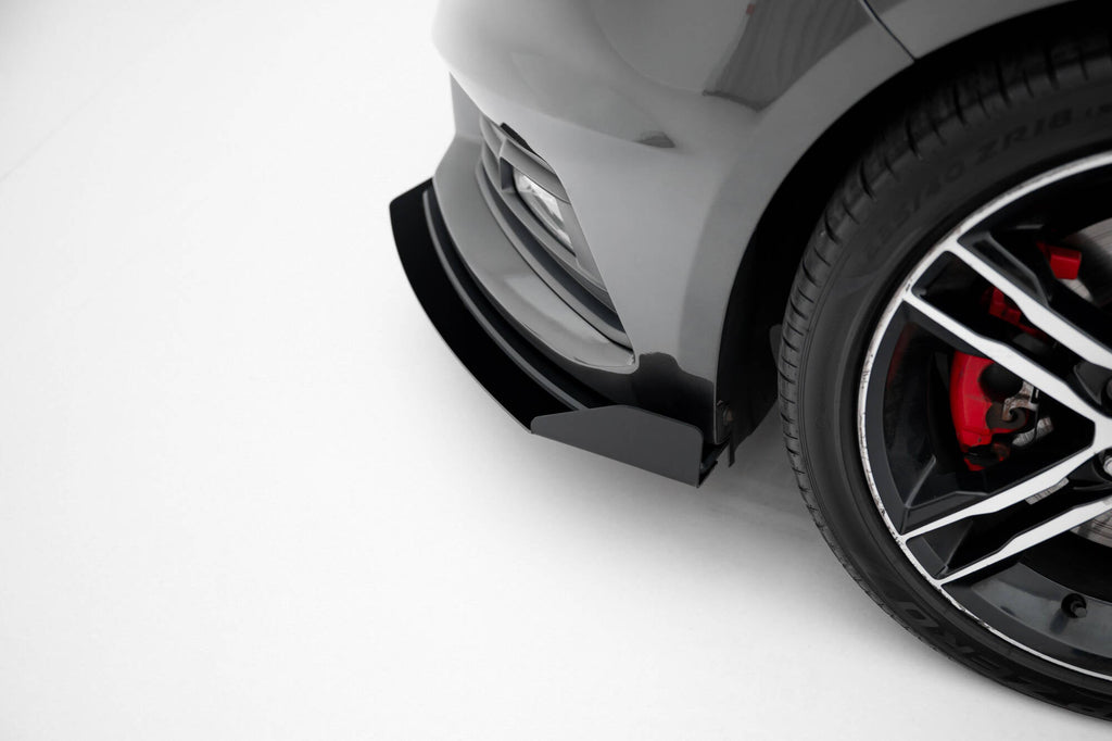 Splitter delantero Street Pro + flaps para Ford Focus ST Mk3 Facelift