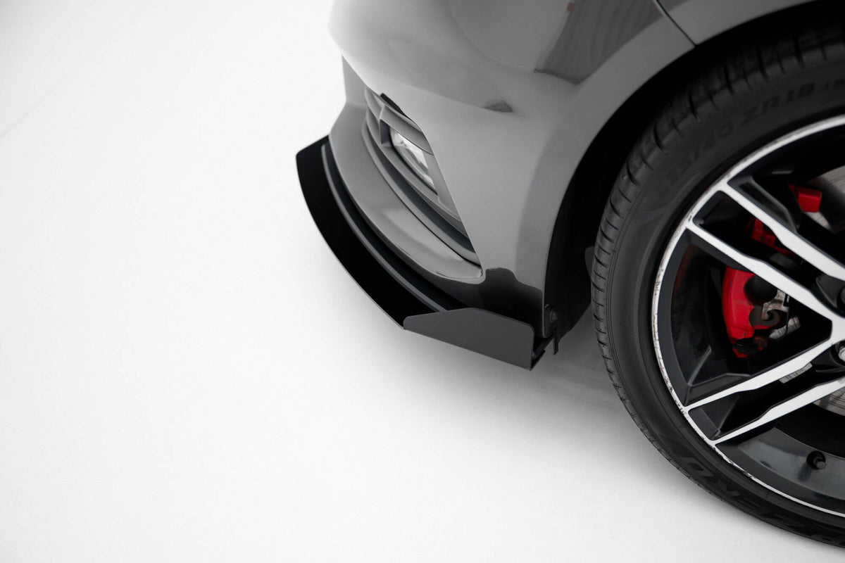 Splitter delantero Street Pro + flaps para Ford Focus ST Mk3 Facelift