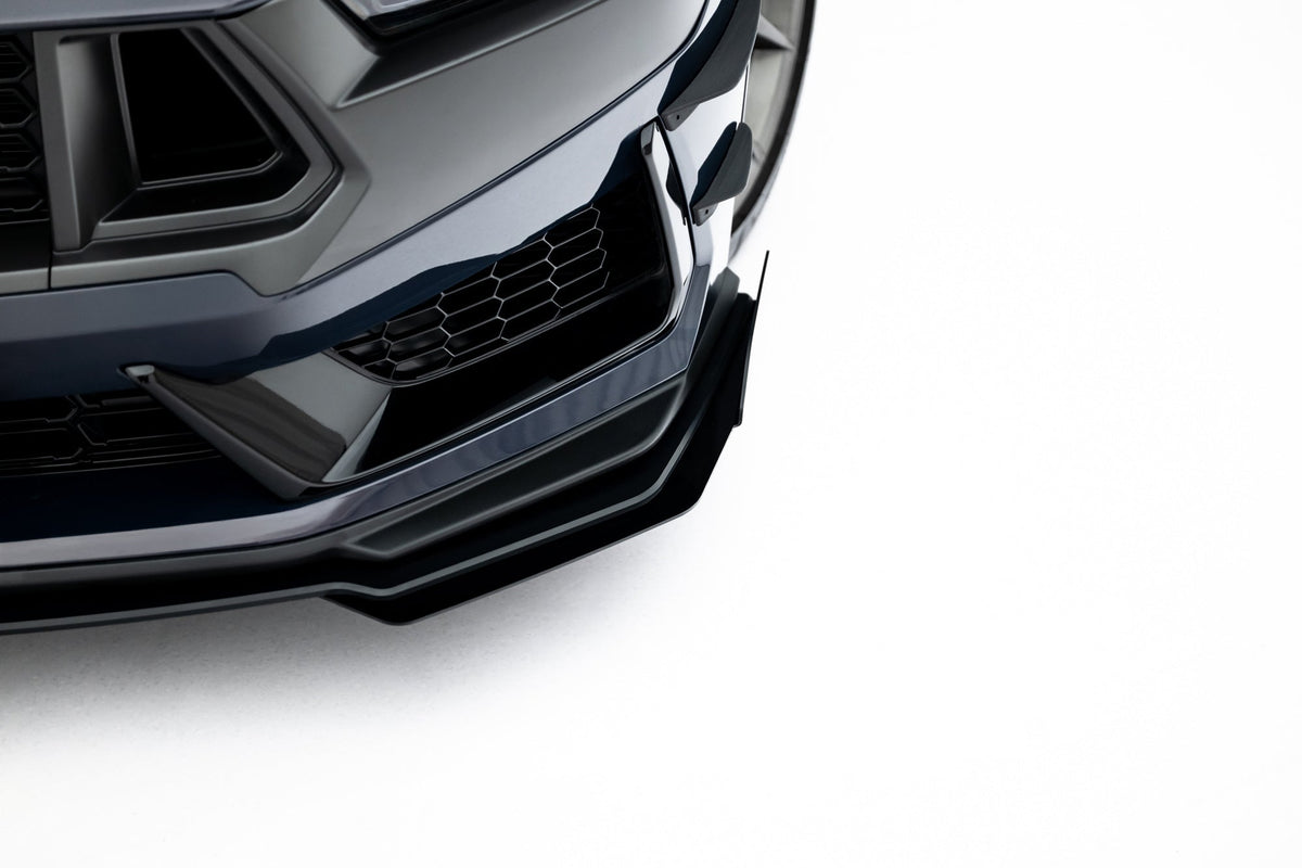 Splitter delantero Street Pro + flaps para Ford Mustang Dark Horse Mk7