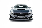 Splitter delantero Street Pro + flaps para Ford Mustang Dark Horse Mk7