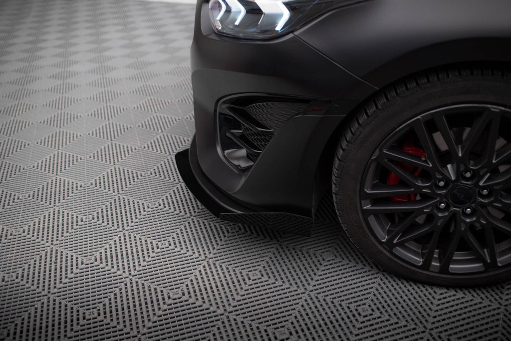 Splitter delantero Street Pro + flaps para Kia Proceed GT Mk3 Facelift / Ceed GT / GT - Line Mk1 Facelift