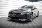 Splitter delantero Street Pro + flaps para Kia Stinger GT / GT-Line / Standard Mk1