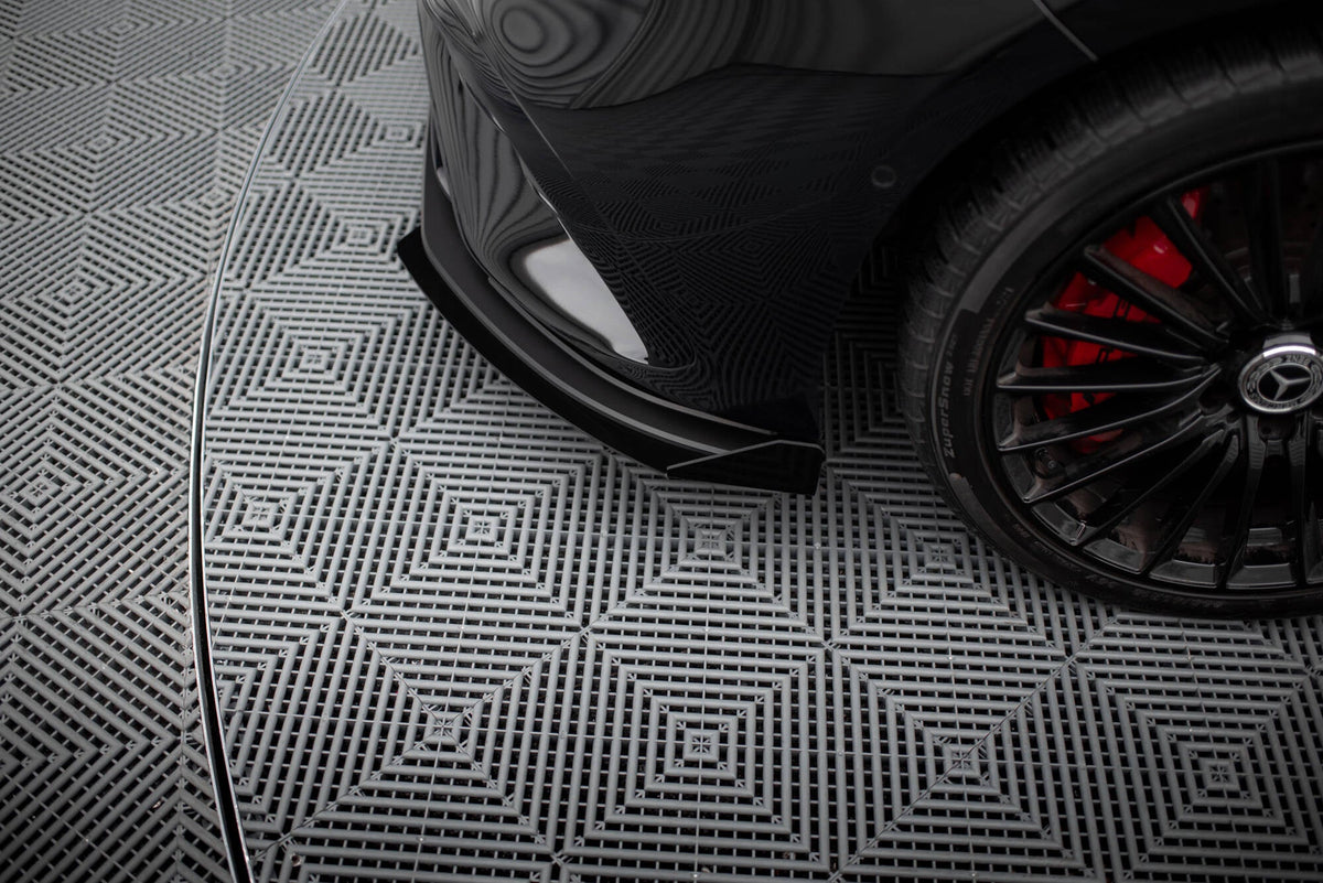 Splitter delantero Street Pro + flaps para Mercedes-AMG A35 W177 Facelift