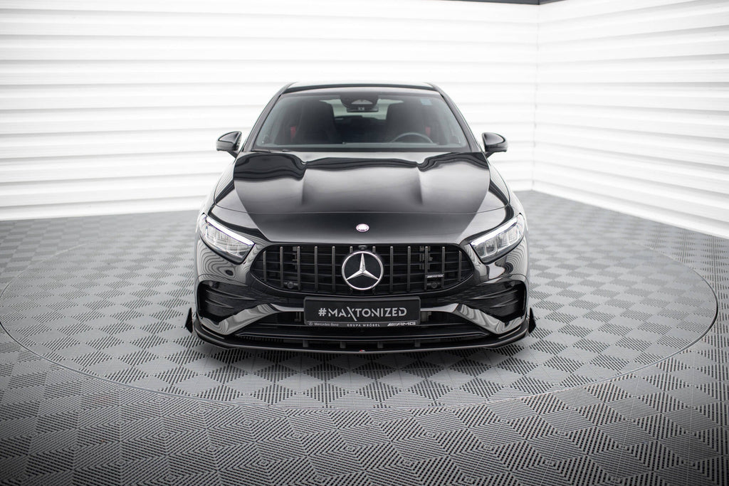 Splitter delantero Street Pro + flaps para Mercedes-AMG A35 W177 Facelift