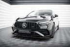 Splitter delantero Street Pro + flaps para Mercedes-AMG A35 W177 Facelift