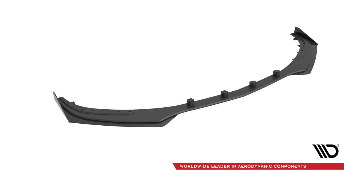 Splitter delantero Street Pro + flaps para Mercedes-AMG C63 Sedan / Estate W205 Facelift