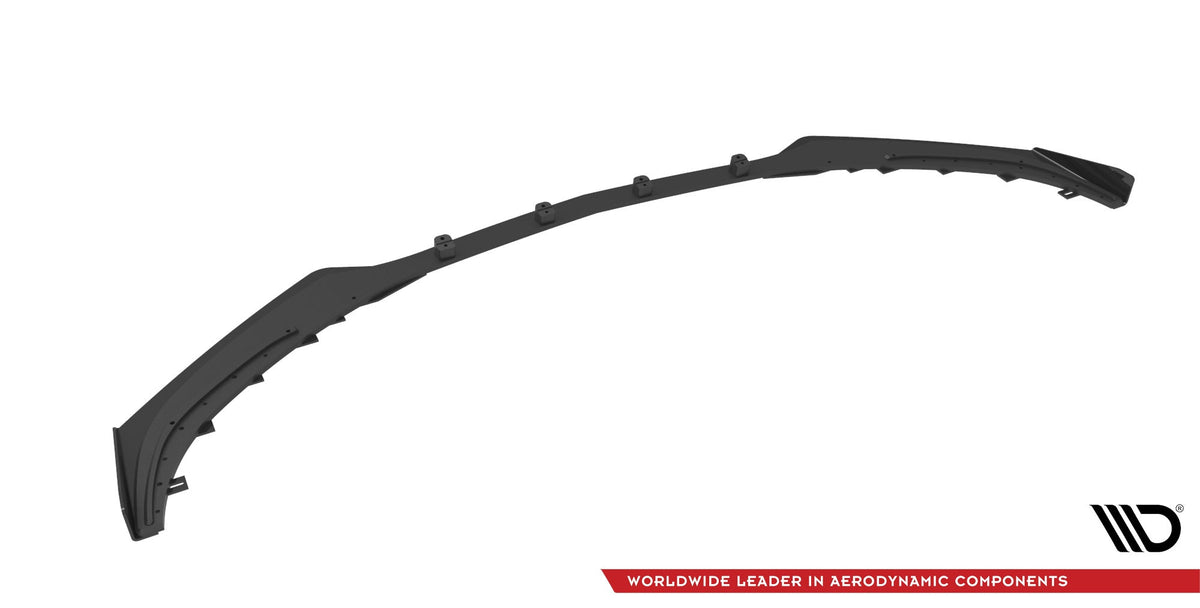 Splitter delantero Street Pro + flaps para Mercedes-AMG C63 Sedan / Estate W205 Facelift