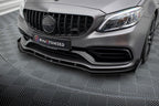 Splitter delantero Street Pro + flaps para Mercedes-AMG C63 Sedan / Estate W205 Facelift