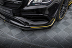 Splitter delantero Street Pro + flaps para Mercedes-AMG CLA 45 Aero C117 Facelift