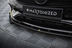 Splitter delantero Street Pro + flaps para Mercedes-AMG CLA 45 Aero C117 Facelift