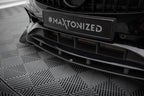 Splitter delantero Street Pro + flaps para Mercedes-Benz A AMG-Line W176 Facelift