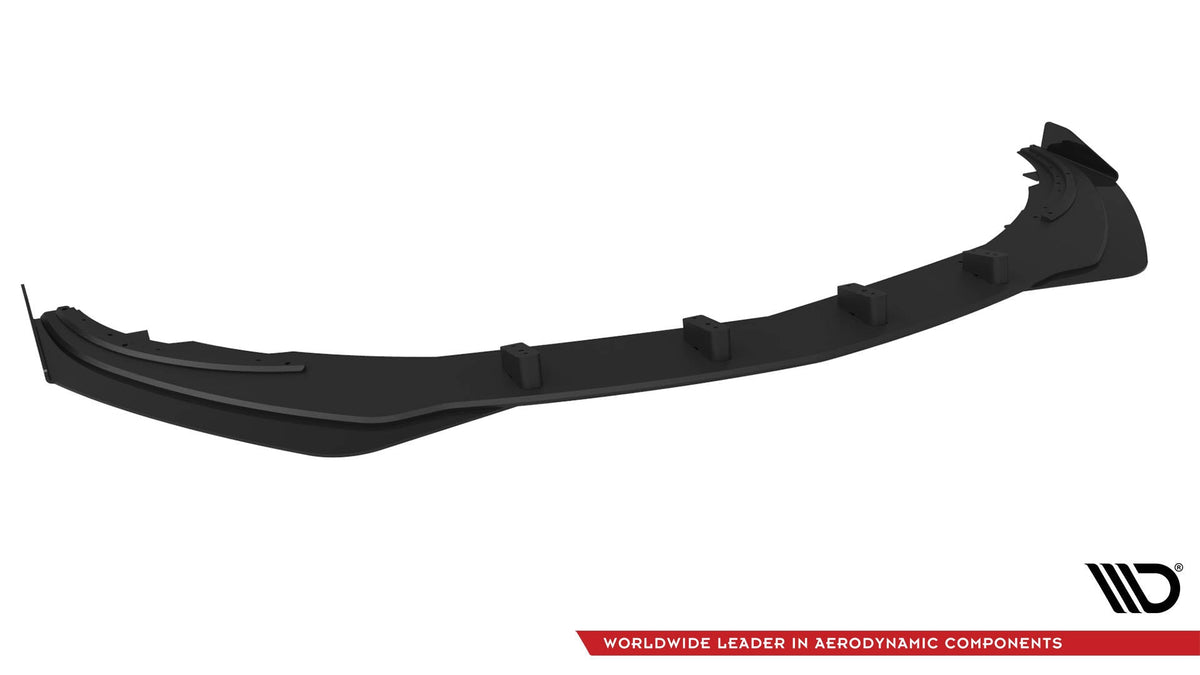 Splitter delantero Street Pro + flaps para Mercedes-Benz A AMG-Line W176 Facelift