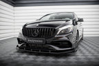 Splitter delantero Street Pro + flaps para Mercedes-Benz A AMG-Line W176 Facelift
