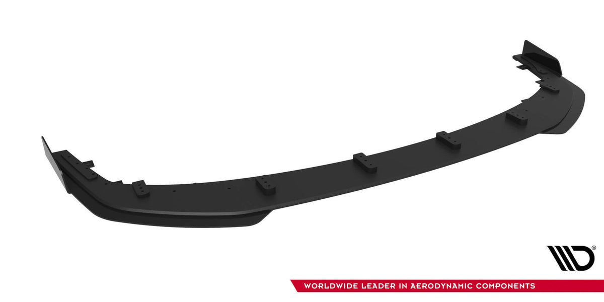 Splitter delantero Street Pro + flaps para Mitsubishi Lancer EVO X
