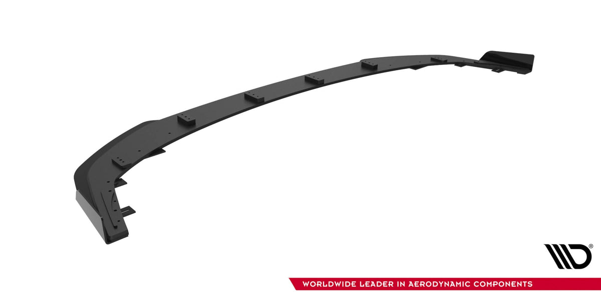 Splitter delantero Street Pro + flaps para Mitsubishi Lancer EVO X