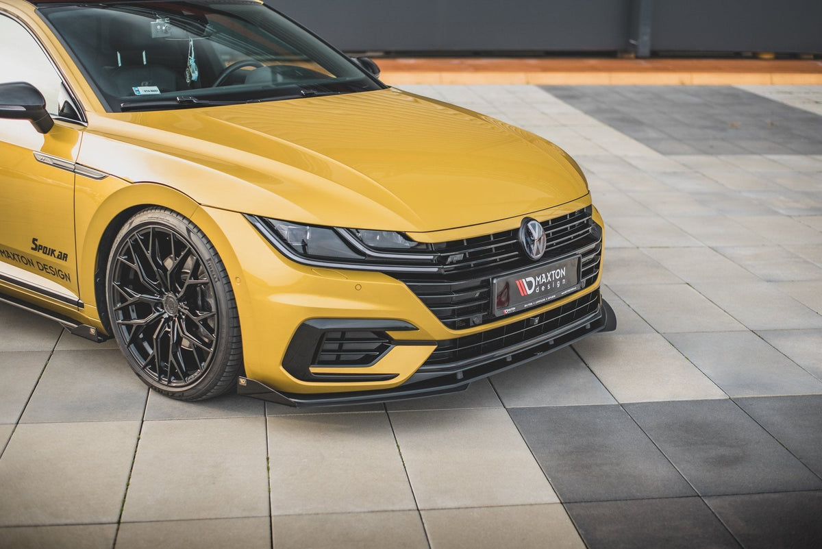 Splitter delantero Street Pro + flaps para Volkswagen Arteon R-Line Sedan / Shooting Brake Mk1