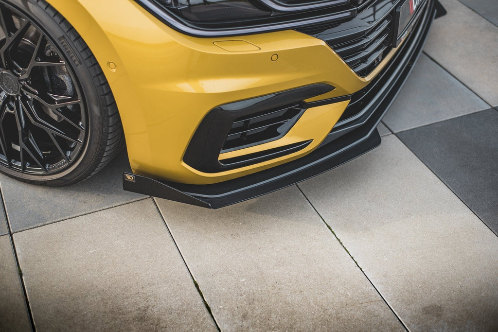 Splitter delantero Street Pro + flaps para Volkswagen Arteon R-Line Sedan / Shooting Brake Mk1