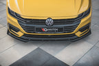 Splitter delantero Street Pro + flaps para Volkswagen Arteon R-Line Sedan / Shooting Brake Mk1