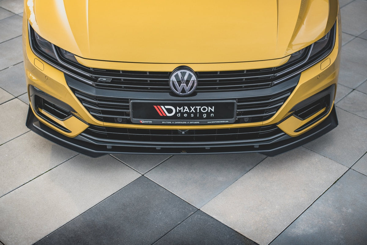 Splitter delantero Street Pro + flaps para Volkswagen Arteon R-Line Sedan / Shooting Brake Mk1