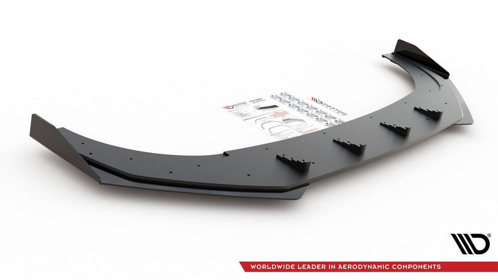 Splitter delantero Street Pro + flaps para Volkswagen Golf GTI Clubsport Mk8