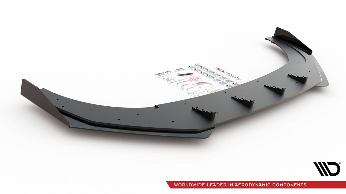 Splitter delantero Street Pro + flaps para Volkswagen Golf GTI Clubsport Mk8