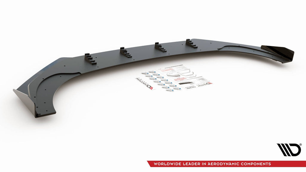 Splitter delantero Street Pro + flaps para Volkswagen Golf GTI Clubsport Mk8