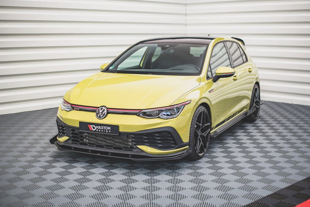 Splitter delantero Street Pro + flaps para Volkswagen Golf GTI Clubsport Mk8