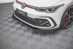 Splitter delantero Street Pro + flaps para Volkswagen Golf GTI / GTE / GTD / R-Line Mk8