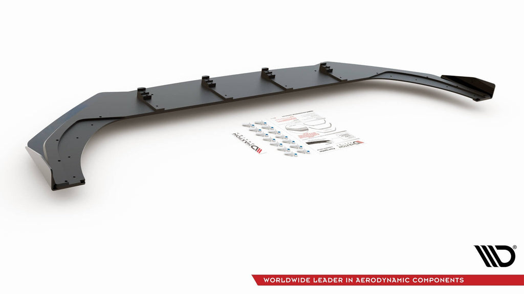 Splitter delantero Street Pro + flaps para Volkswagen Golf GTI / GTE / GTD / R-Line Mk8