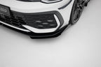 Splitter delantero Street Pro + flaps para Volkswagen Golf GTI / GTE / R-Line Mk8 Facelift